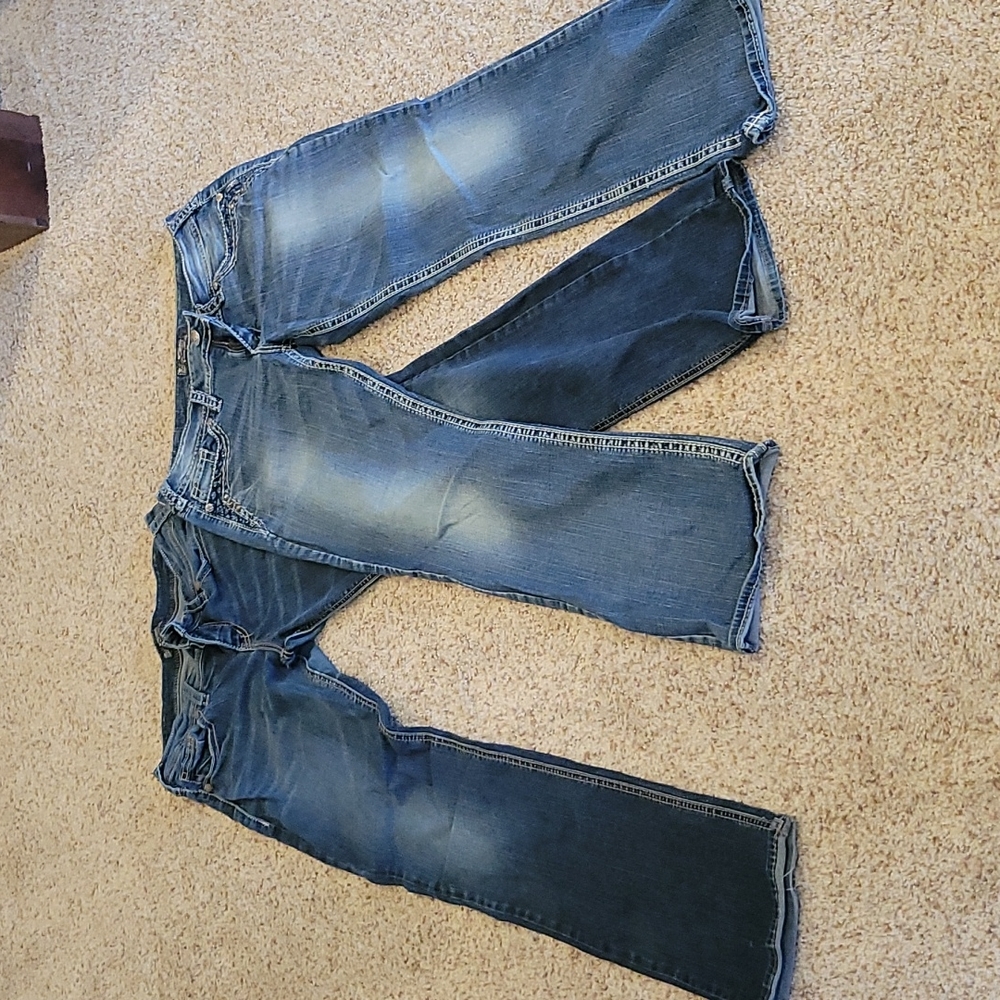 Silver Suki Jeans
